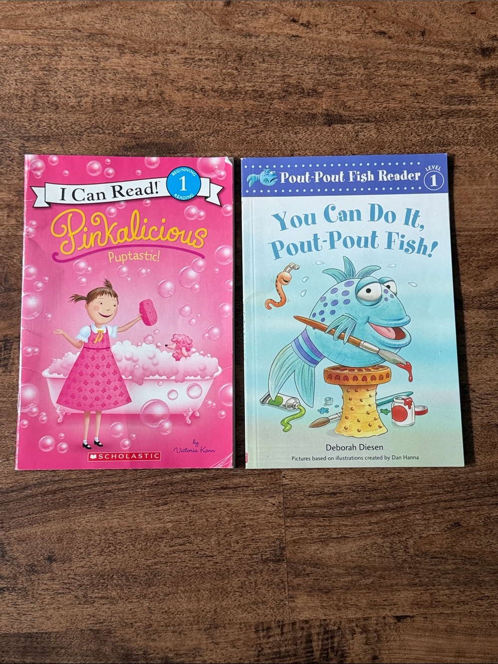 Scholastic Pinkalicious & Pout-Pout Fish Reader Pack - Pink and Blue Covers